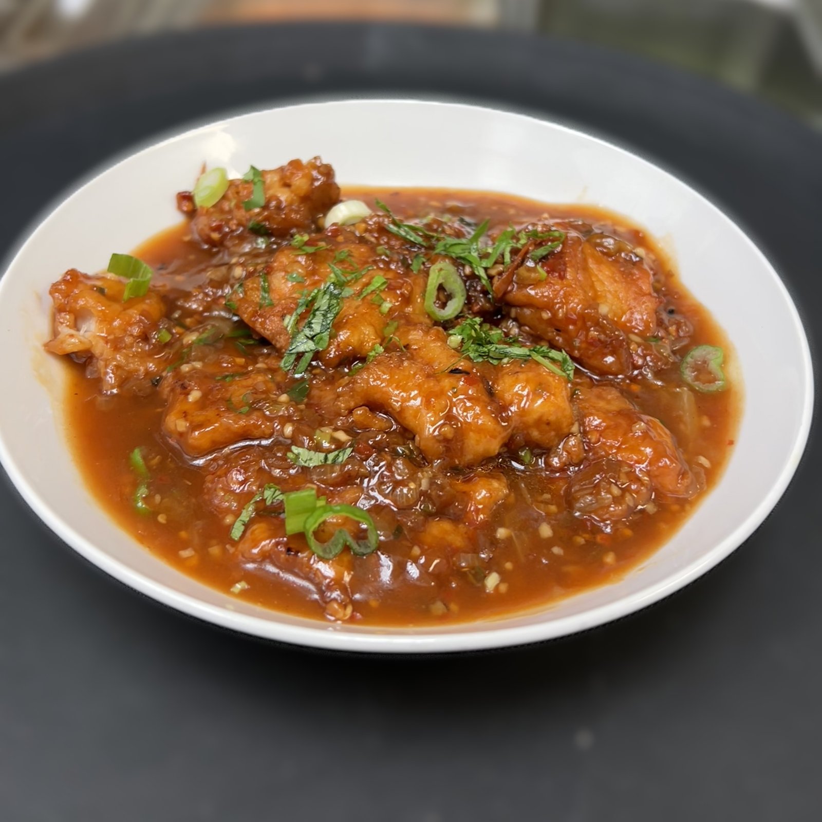 Manchurian Fish (Gravy)