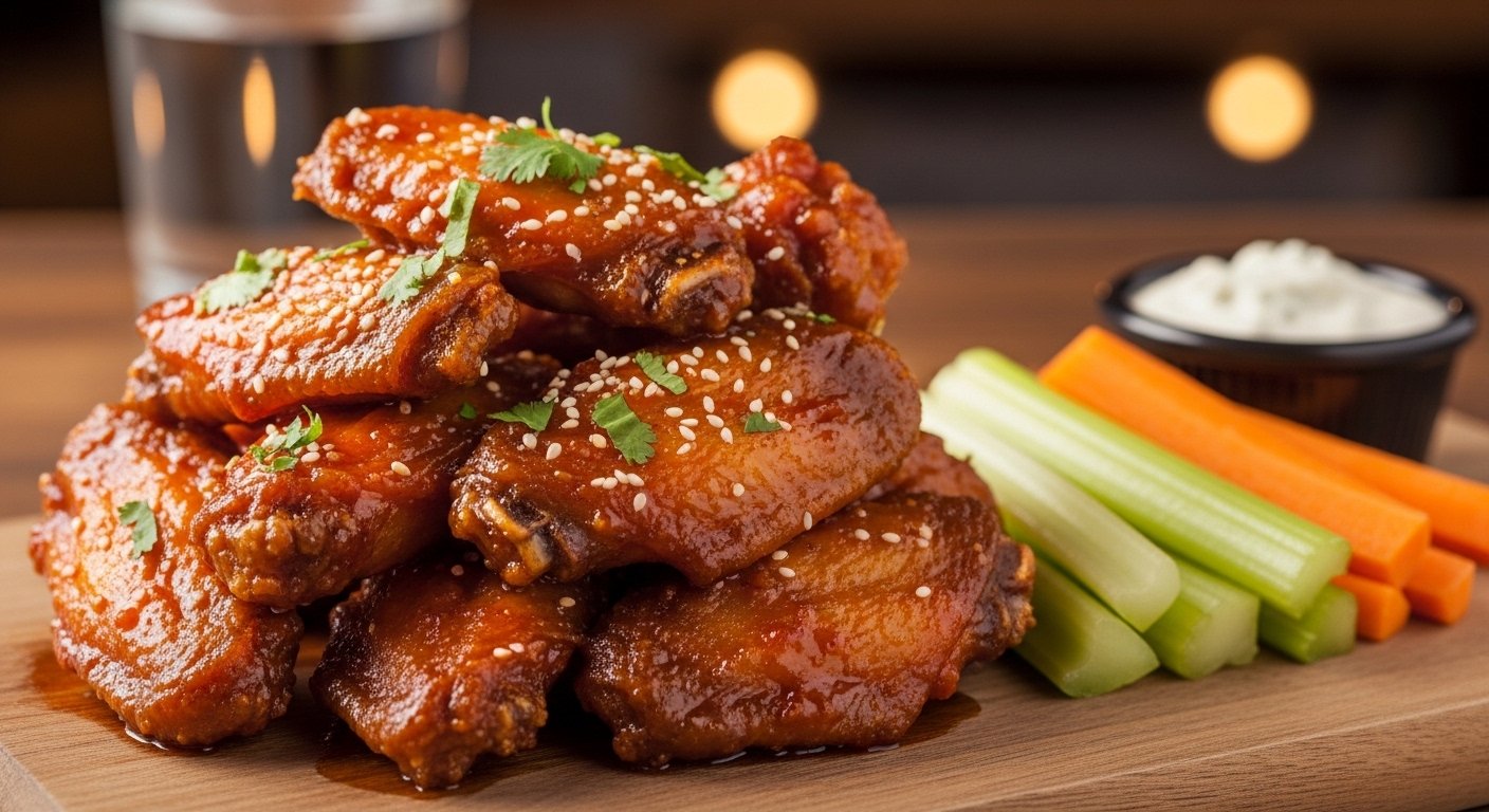 Chicken Wings Hot/Buffalo/Med (10 pc)
