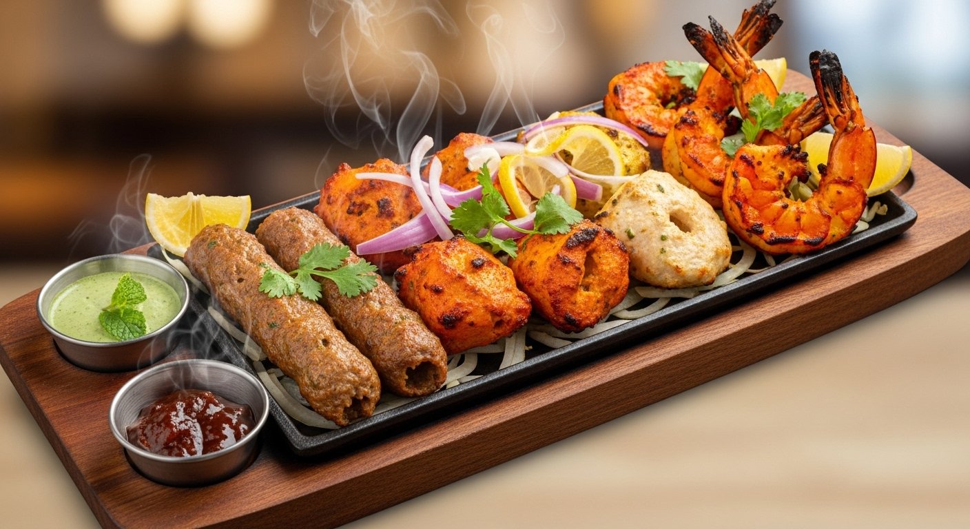 Bombay Hot Pot special  Mix Grill Non-veg