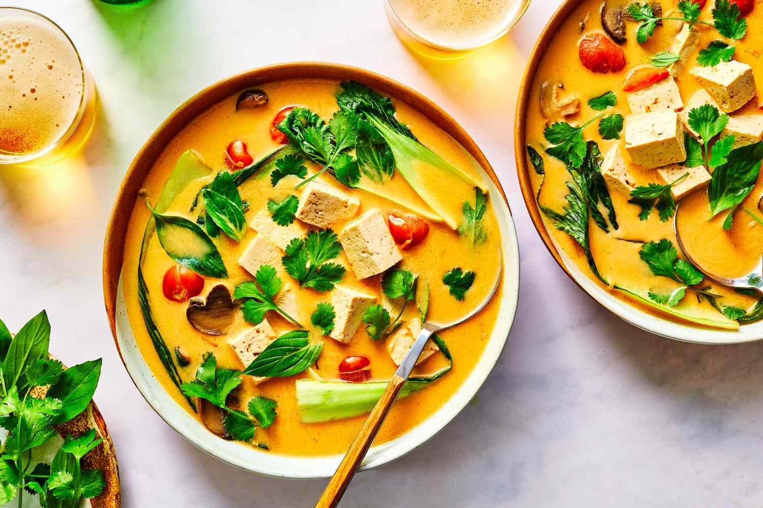 Veg Tom Yum Soup