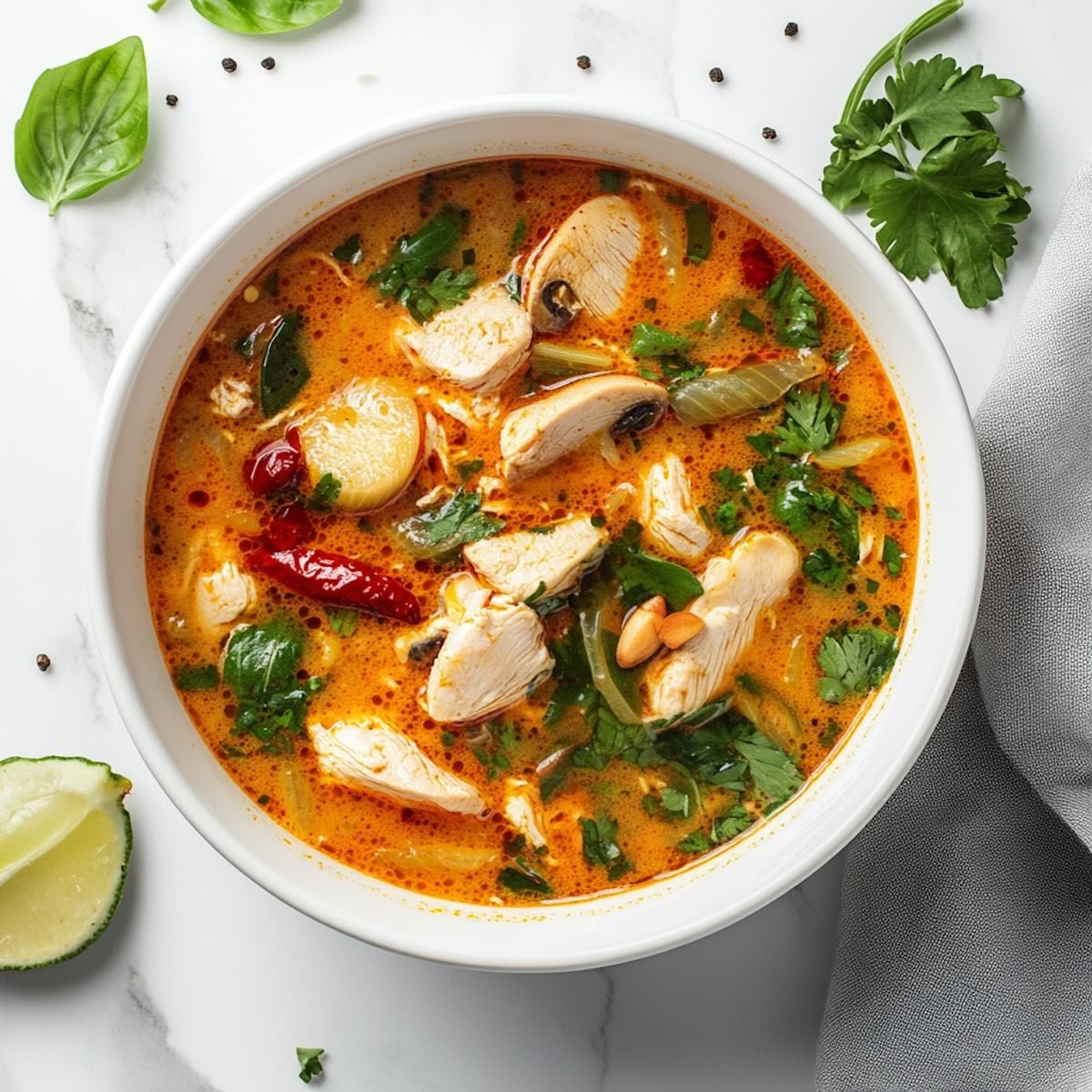 Chicken Tom Yum soup