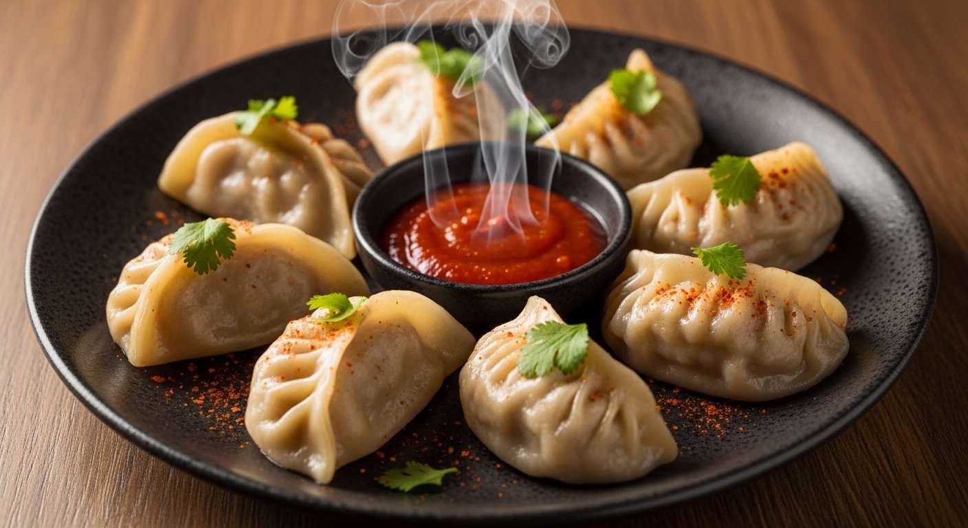 Chicken Steam Mo:Mo (8pc)