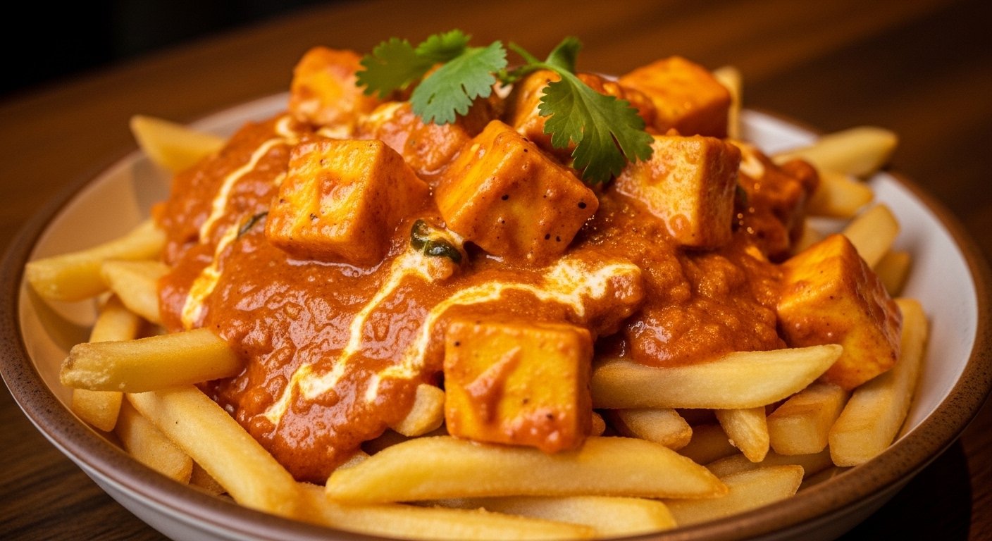 Butter Paneer Poutine